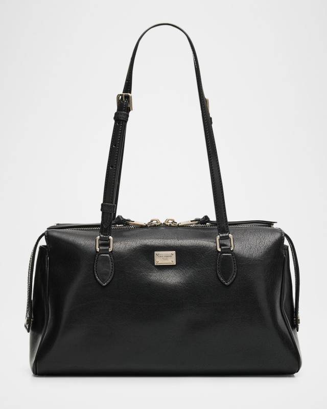 Vittoria Smooth Leather Shoulder Bag